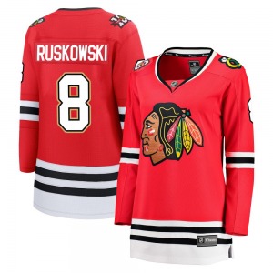 Women's Breakaway Chicago Blackhawks Terry Ruskowski Red Centennial Official Fanatics Jersey